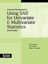 9781590474174-1590474171-A Step-by-Step Approach to Using SAS for Univariate and Multivariate Statistics, Second Edition
