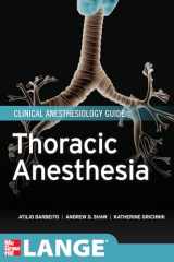 9780071625661-0071625666-Thoracic Anesthesia (Lange Medical Book)