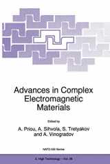 9780792345039-0792345037-Advances in Complex Electromagnetic Materials (NATO Science Partnership Subseries: 3, 28)