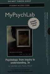 9780205915118-0205915116-MyPsychLab with Pearson eText Standalone Access Card for Psychology: From Inquiry to Understanding