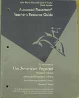 9780618574254-0618574255-Teacher's Resource Guide to Accompany (The American Pageant For the Advanced Placement Program)