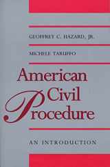 9780300065046-0300065043-American Civil Procedure: An Introduction (Yale Contemporary Law Series)
