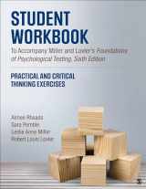 9781544359755-1544359756-Student Workbook To Accompany Miller and Lovler’s Foundations of Psychological Testing: Practical and Critical Thinking Exercises