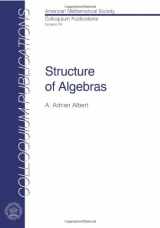 9780821810248-0821810243-Structure of Algebras (COLLOQUIUM PUBLICATIONS (AMER MATHEMATICAL SOC))