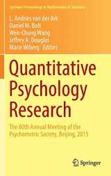 9783319387574-331938757X-Quantitative Psychology Research: The 80th Annual Meeting of the Psychometric Society, Beijing, 2015 (Springer Proceedings in Mathematics & Statistics, 167)