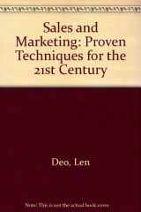 9781885640475-1885640471-Sales and Marketing: Proven Techniques for the 21st Century