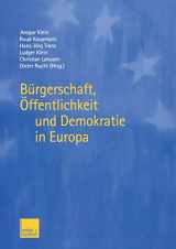 9783810034823-3810034827-Bürgerschaft, Öffentlichkeit und Demokratie in Europa (German Edition)