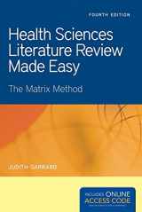 9781284029987-1284029980-Health Sciences Literature Review Made Easy (Garrard, Health Sciences Literature Review Made Easy)