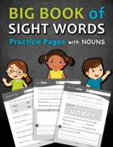 9781947508095-1947508091-Big Book of Sight Words Practice Pages with Nouns: A Workbook Designed to Help Kids Learn and Write High-Frequency Words with Tracing, Writing, Coloring and Drawing Activities