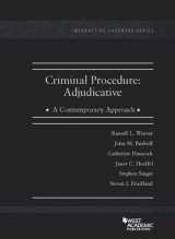 9781634598644-1634598644-Criminal Procedure: Adjudicative, A Contemporary Approach (Interactive Casebook Series)