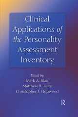 9781138881747-1138881740-Clinical Applications of the Personality Assessment Inventory