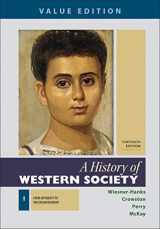 9781319112455-1319112455-A History of Western Society, Value Edition, Volume 1