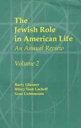 9780971740013-0971740011-Jewish Role in American Life: An Annual Review, Volume 2 (The Jewish Role in American Life: An Annual Review)