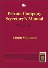 9781852522896-1852522895-Private Company Secretary's Manual (Fiction - Crime and Suspense)