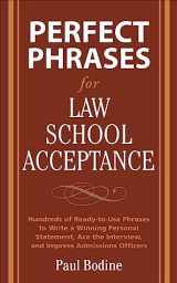 9780071598224-0071598227-Perfect Phrases for Law School Acceptance (Perfect Phrases Series)