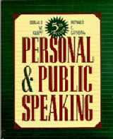 9780895823090-0895823098-Personal and Public Speaking