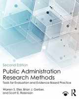 9781138059290-1138059293-Public Administration Research Methods: Tools for Evaluation and Evidence-Based Practice