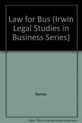 9780256193558-025619355X-Law for Business (Irwin Legal Studies in Business Series)