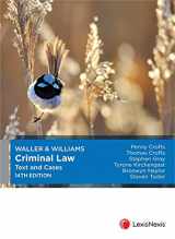 9780409350883-0409350885-Waller & Williams Criminal Law Text and Cases