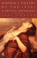 9780415130967-0415130964-Women's Poetry of the 1930s: A Critical Anthology