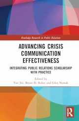 9780367353179-0367353172-Advancing Crisis Communication Effectiveness (Routledge Research in Public Relations)