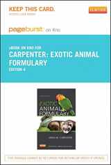 9781455770205-1455770205-Exotic Animal Formulary - Elsevier eBook on Intel Education Study (Retail Access Card)