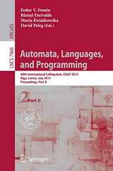 9783642392115-3642392113-Automata, Languages, and Programming: 40th International Colloquium, ICALP 2013, Riga, Latvia, July 8-12, 2013, Proceedings, Part II (Lecture Notes in Computer Science, 7966)