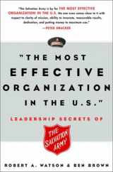 9780609608692-060960869X-The Most Effective Organization in the U.S.: Leadership Secrets of the Salvation Army