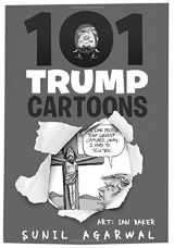 9781521496237-1521496234-101 Trump Cartoons (Black & White English)