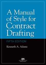 9781639052516-1639052518-A Manual of Style for Contract Drafting, Fifth Edition