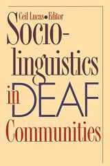 9781563683459-1563683458-Sociolinguistics in Deaf Communities (Volume 1)