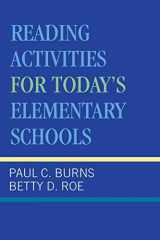 9780819180551-0819180556-Reading Activities For Today's Elementary Schools