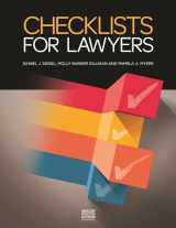 9781627223348-1627223347-Checklists for Lawyers