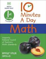 9780744031379-0744031370-10 Minutes a Day Math, 1st Grade (DK 10-Minutes a Day)
