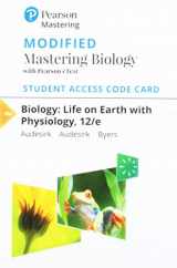 9780135443859-0135443857-Biology: Life on Earth with Physiology -- Modified Mastering Biology with Pearson eText Access Code