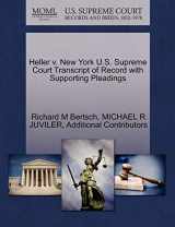 9781270570080-1270570080-Heller v. New York U.S. Supreme Court Transcript of Record with Supporting Pleadings