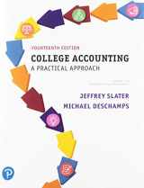 9780134730639-0134730631-College Accounting: A Practical Approach, Chapters 1-12 with Study Guide and Working Papers