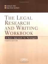 9780735551244-0735551243-The Legal Research And Writing Workbook: A Basic Approach for Paralegals