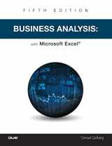 9780789759580-0789759586-Business Analysis with Microsoft Excel