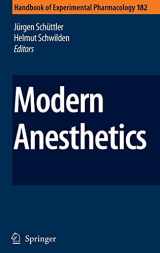 9783540728139-3540728139-Modern Anesthetics (Handbook of Experimental Pharmacology, 182)