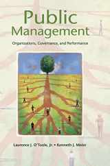9781107004412-1107004411-Public Management: Organizations, Governance, and Performance