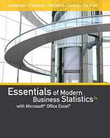 9781337298292-1337298298-Essentials of Modern Business Statistics with MicrosoftOffice Excel (with XLSTAT Education Edition Printed AccessCard)