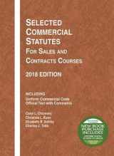 9781640209510-1640209514-Selected Commercial Statutes for Sales and Contracts Courses, 2018 Edition (Selected Statutes)