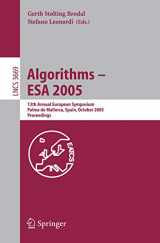 9783540291183-3540291180-Algorithms – ESA 2005: 13th Annual European Symposium, Palma de Mallorca, Spain, October 3-6, 2005, Proceedings (Lecture Notes in Computer Science, 3669)