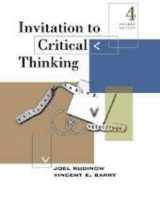 9780155055629-0155055623-Invitation to Critical Thinking