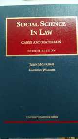 9781566625784-1566625785-Social Science In Law: Cases and Materials