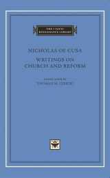 9780674025240-0674025245-Writings on Church and Reform (The I Tatti Renaissance Library)