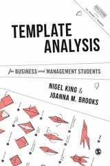 9781473911567-1473911567-Template Analysis for Business and Management Students (Mastering Business Research Methods)