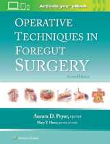 9781975176617-1975176618-Operative Techniques in Foregut Surgery: Print + eBook with Multimedia