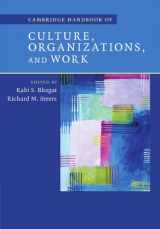 9781107402409-1107402409-Cambridge Handbook of Culture, Organizations, and Work